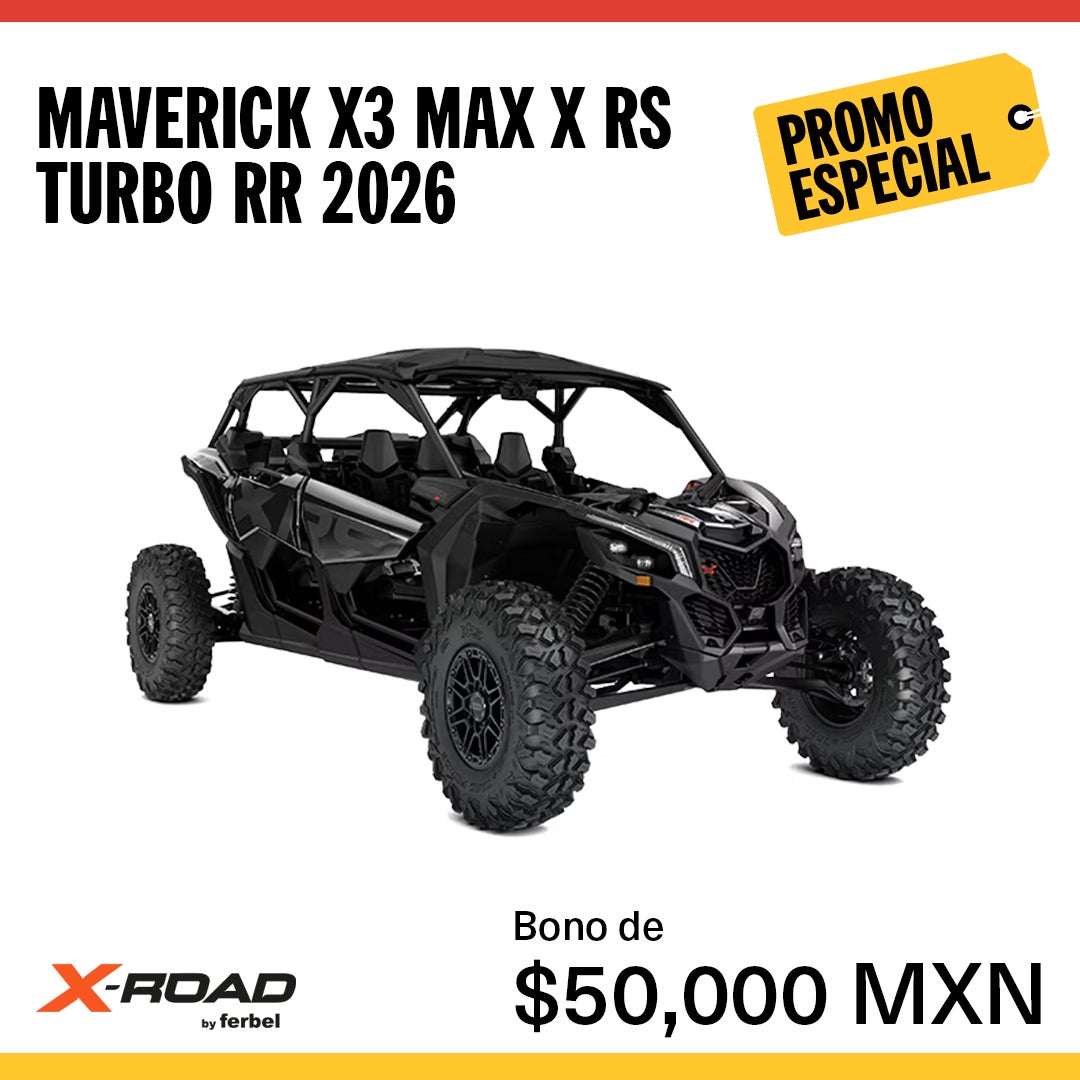 MAVERICK X3 MAX X RS TURBO RR 2026