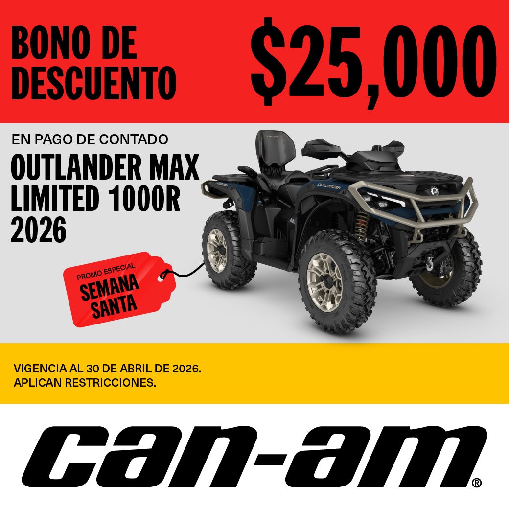 OUTLANDER MAX LIMITED 100R 2026